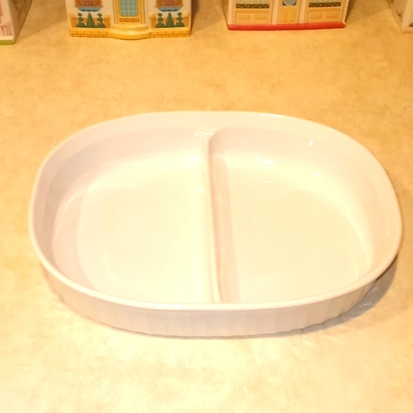 Corningware Kitchen Corning Ware Divided Casserole Dish 5 C Poshmark